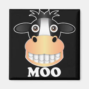 Imã Moo - Magnet De 2 Polegadas 