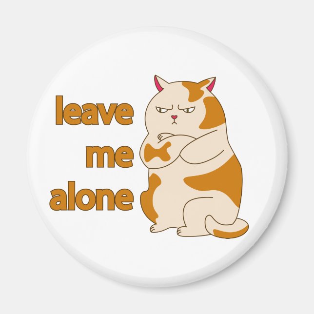 Imã Moody fat cat leave me alone   (Frente)