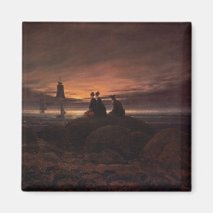 Imã Moon a aumentação sobre o mar, 1822 (o óleo em