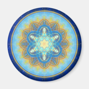 Imã Moon Mandala Magnet