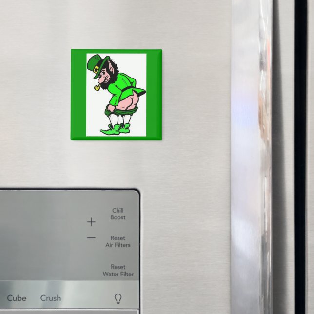 Imã Mooning Leprechaun (In Situ (Fridge))