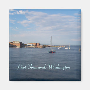 Imã Moorage de Townsend do porto