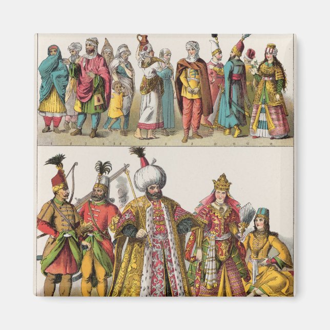 Imã Moorish e Turco Vestido (Frente)