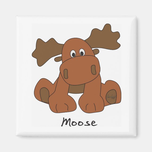 Imã Moose Magnet (Frente)