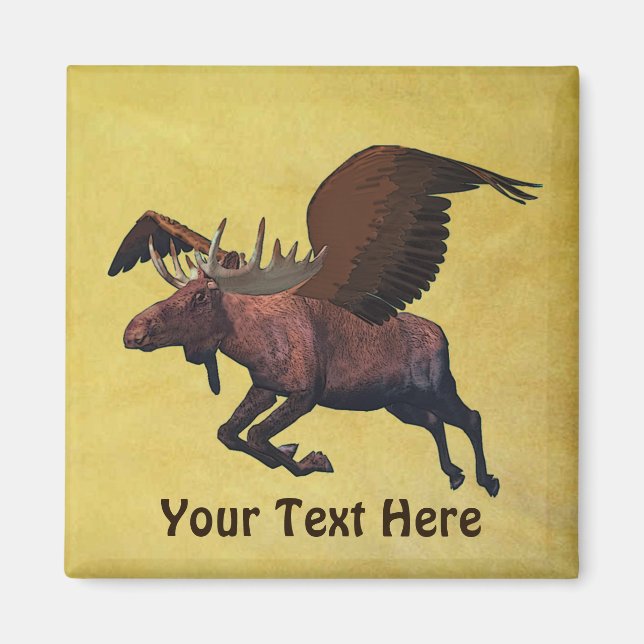 Imã Moose Voadora (Frente)