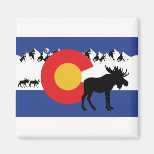 Imã MOOSESin — Colorado-Flag