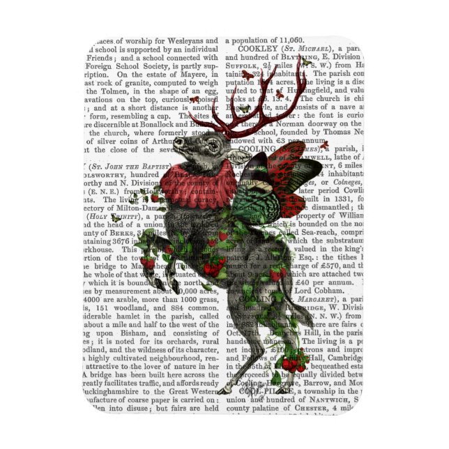 Ímã Morango (Vertical)