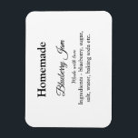 Ímã Morango caseiro com doce feito com amor adicione t<br><div class="desc">Design</div>