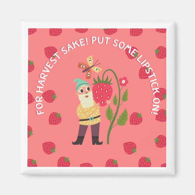 Imã Morango Lâmpada (Frente)