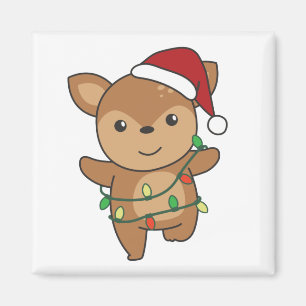 Imã Morcegos de inverno Deer Magnet