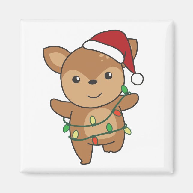 Imã Morcegos de inverno Deer Magnet (Frente)