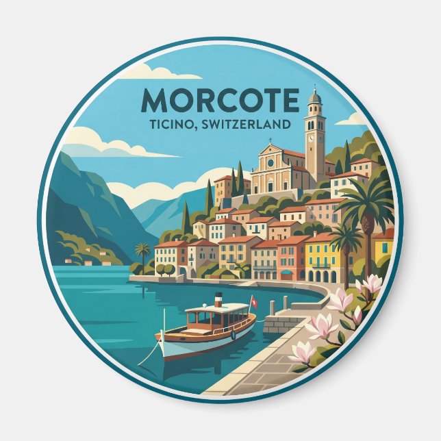 Imã Morcote Suíça (Frente)