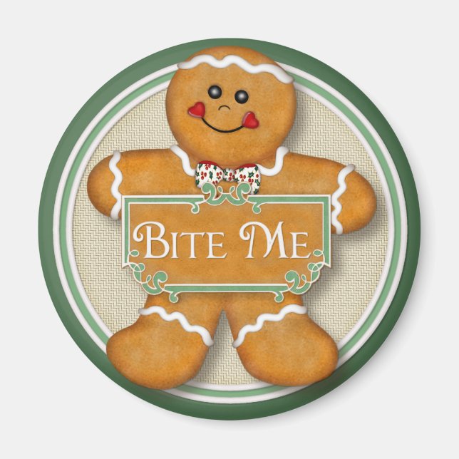 Imã Morda-me (Frente)