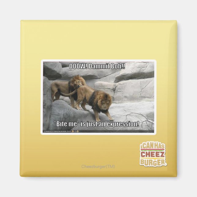 Imã Morda-me é só uma expressão! (Frente)