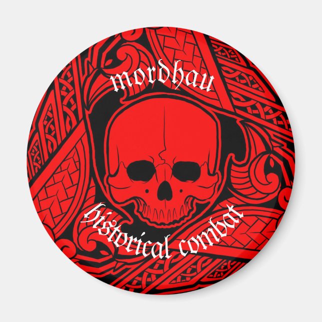 Imã Mordhau Logo Magnet (Frente)