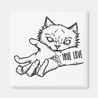 Imã Mordida de gato de amor verdadeiro