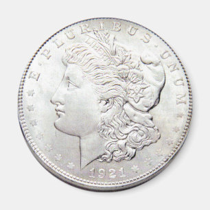 IMÃ MORGAN SILVER DOLLAR