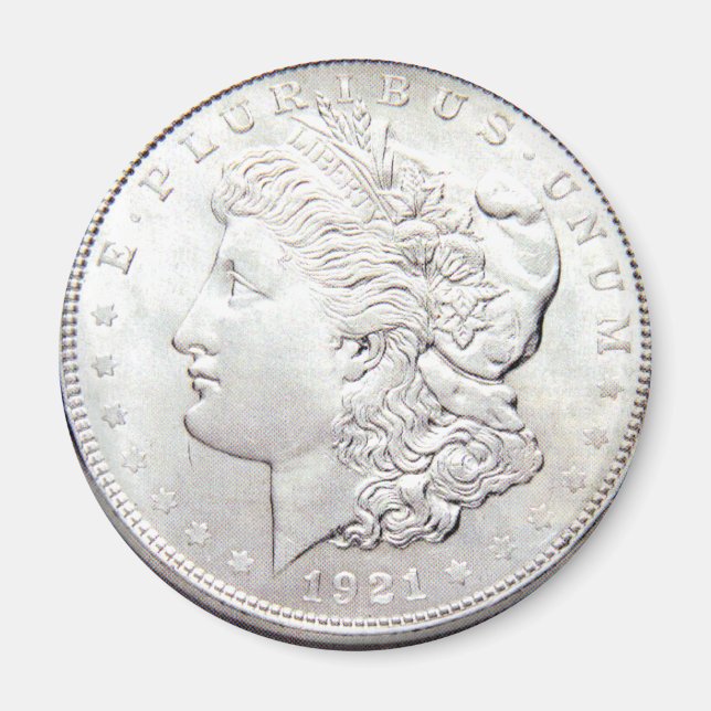 IMÃ MORGAN SILVER DOLLAR (Frente)