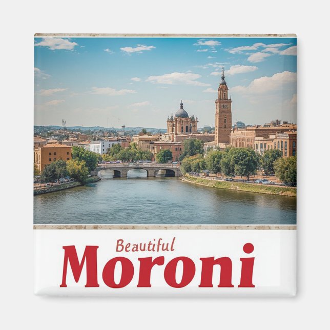 Imã Moroni Comores Ilha Viagem Lembrança 🌴 (Frente)