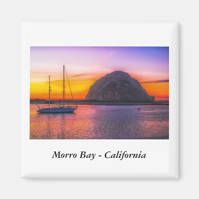 Imã Morro Bay, California Magnet (Frente)