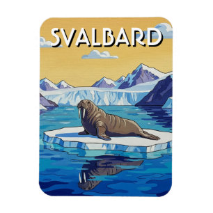 Ímã Morsa em Svalbard Noruega