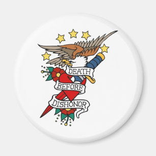 IMÃ MORTE ANTES DO IMPRESSÃO DA ARTE DO TATUAGEM DO