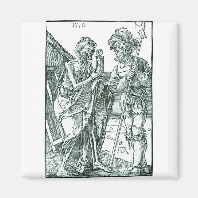 Imã Morte e Landsknecht - Albrecht Durer - c1510 (Frente)