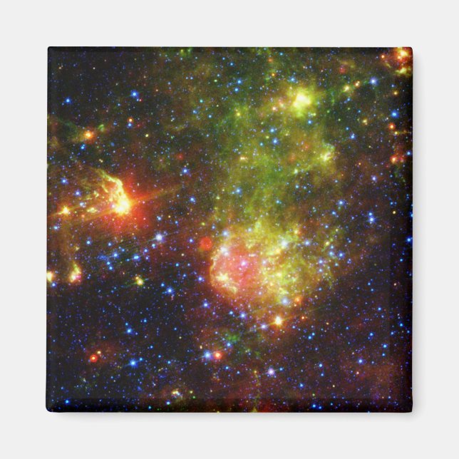 Imã Morte empoeirada de uma estrela massiva da NASA (Frente)