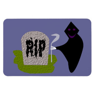 Ímã Morte no Cemitério do Halloween