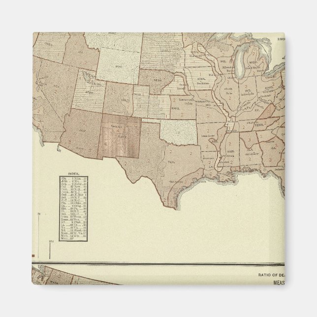 Imã Mortes, tosse convulsa, sarampo (Frente)