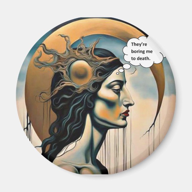 Imã Morto de tédio (Frente)