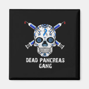 Imã Morto Pancreias Gangue Caveira Sensibilização