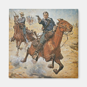 Imã Morto Sure: um soldado da cavalaria dos E.U. nos