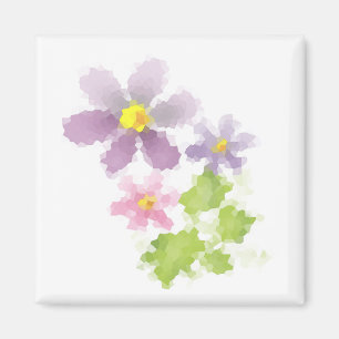 Imã Mosaico 2 da flor da flor