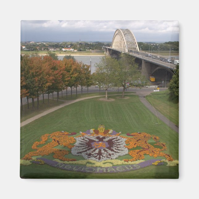 Imã Mosaico da flor, Nijmegen (Frente)