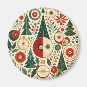 Imã Mosaico de Natal de Meados do Século