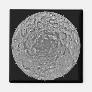 Imã Mosaico lunar da região polar sul do M