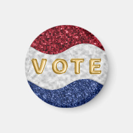 Imã Mosaico Patriótico Ondas Votam
