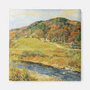 Imã Mosaico Vintage Willard Metcalf novembro