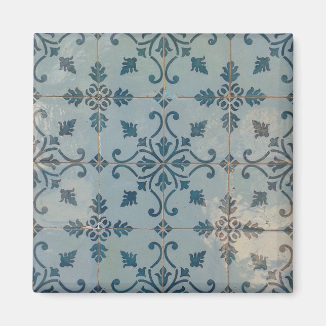 Imã Mosaicos Portugal Vintage (Frente)