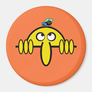 Imã Mosca de Kilroy na cabeça