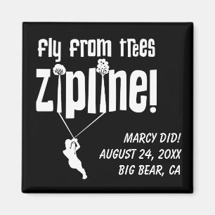 Imã Mosca Personalizada de Zipling de Árvores