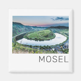 Imã Moselle Calmont Loop Bremm Sunset River Souvenir