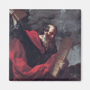 Imã Moses com as tabuletas da lei