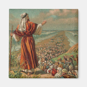 Imã Moses parte o Mar Vermelho