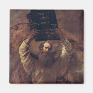 Imã Moses que despedaça as tabuletas da lei, 1659