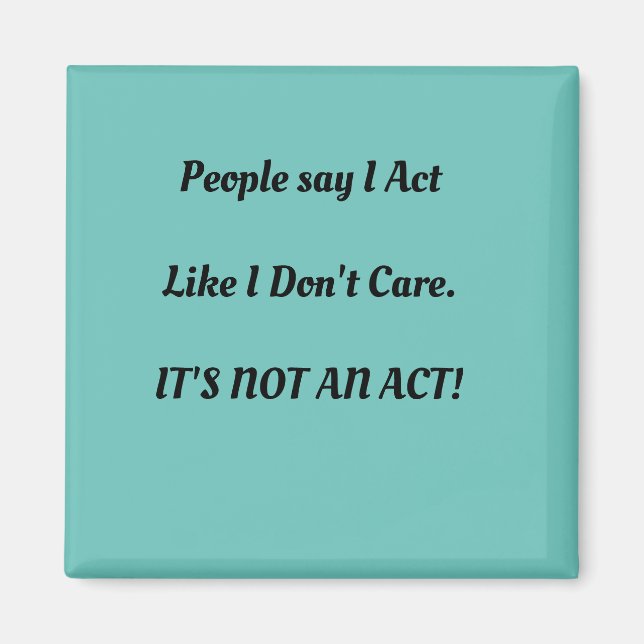 Imã Moshe Square Magnet 4 (Frente)