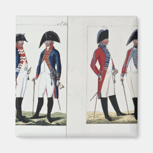 Imã Mosqueteiros e oficiais, 1800