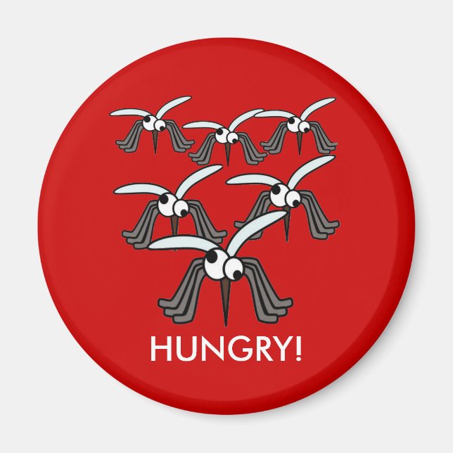 Imã Mosquitos estão com fome (Frente)