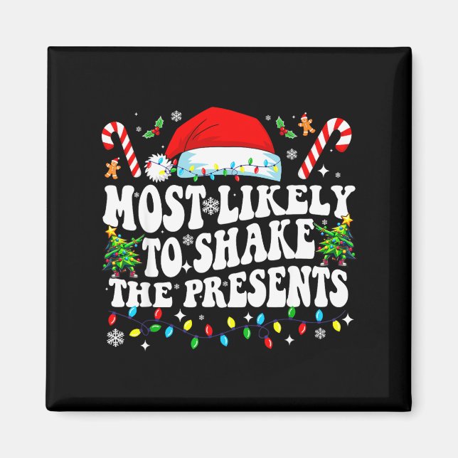 Imã Most Likely To Shake The Funny Matching Family  (Frente)